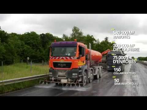 Deux filiales de Colas pour le chantier de l'A26