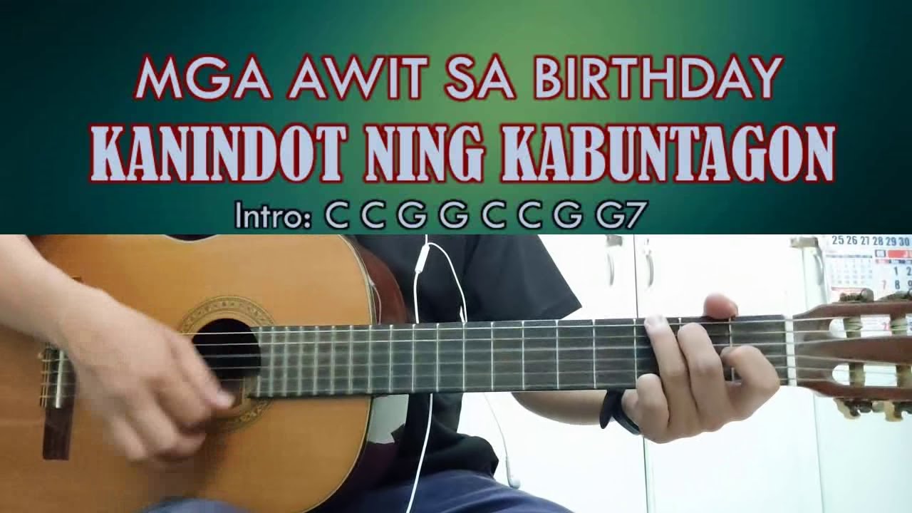 Mga Birthday Songs & Guitar Chords 🎸