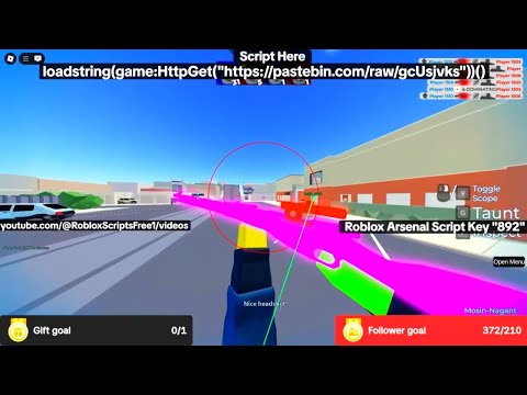 [BEST] Roblox Arsenal Script Pastebin Mobile & PC Aimbot NEW