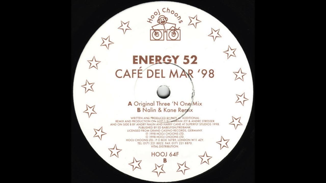 Energy 52 - Café Del Mar '98 (3 'N One Mix) 🎶
