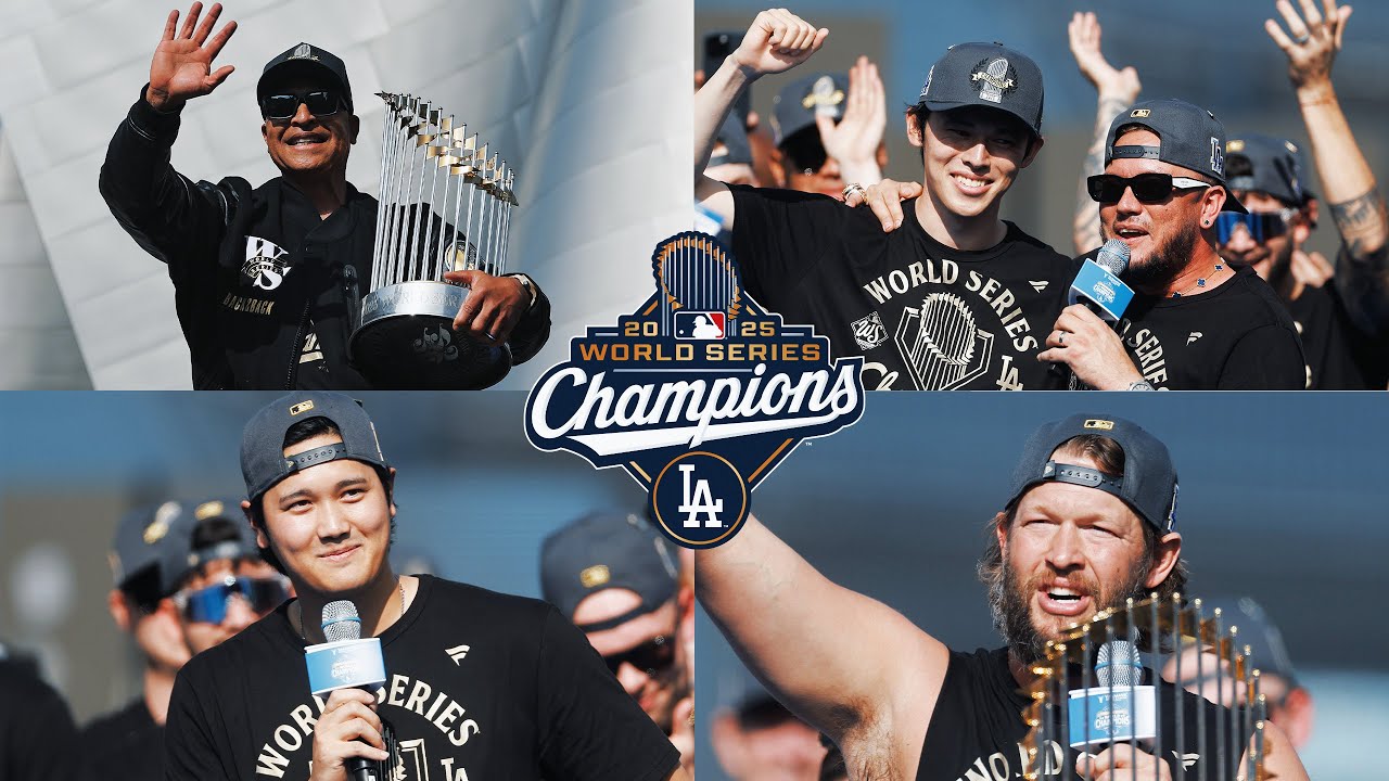 Unforgettable Moments from the Dodgers' 2025 World Series Parade 🥳