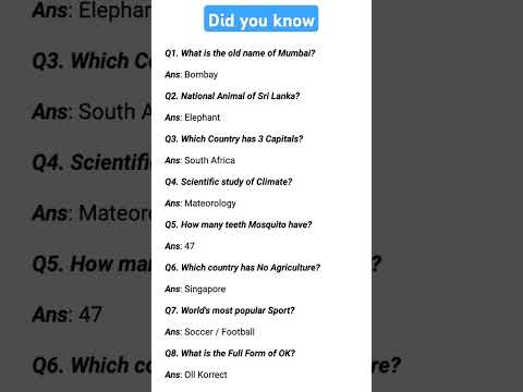 India GK Questions | Did You Know #shorts #shortvideo #shortsfeed #gk #youtubeshorts