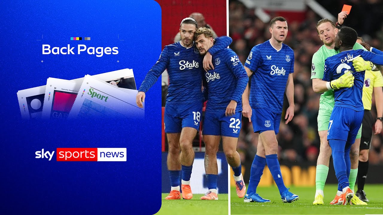 Everton Stuns Man Utd After Gueye Red Card ⚽