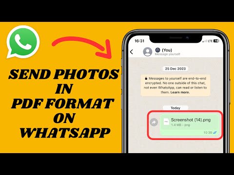 How To Send Photos As PDF Files On WhatsApp [2025]