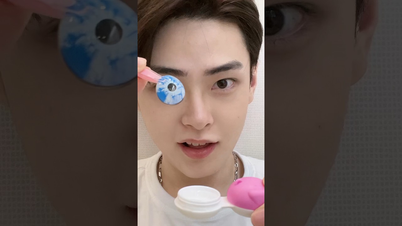 Giant Blue Contact Lenses for Giants 🧙‍♂️
