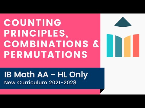 Counting Principles, Combinations & Permutations [IB Math AA HL]