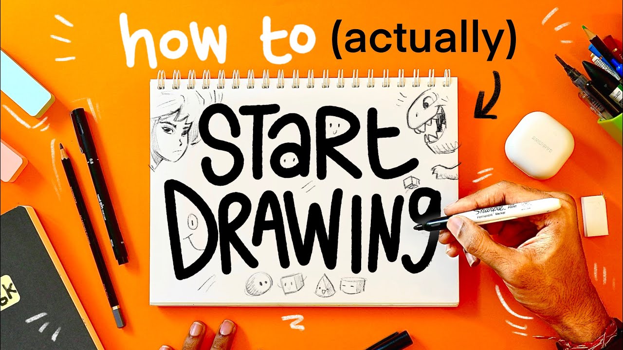 Begin Drawing Today: 100-Day Quick Start 🎨