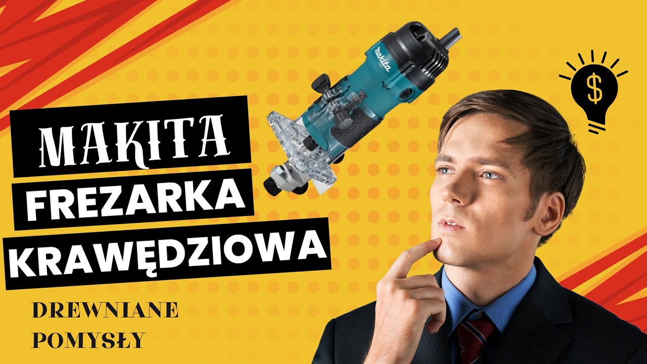 Makita 3711 – Profesjonalna Frezarka Krawędziowa do Drewna ✨