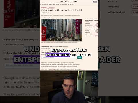 CHINA kommt mit EIGENEM STABLECOIN! 🚀 #ethereum #cryptocurrency #finanzen #trading #solana #renminbi