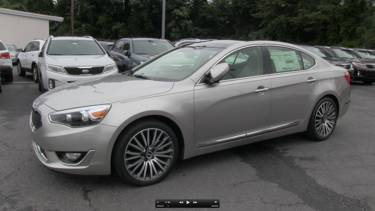 2014 Kia Cadenza Tech Group: Startup & Review 🚗