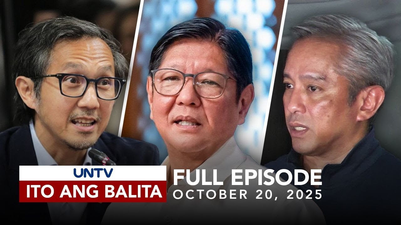 UNTV: Balita ng Oktubre 20, 2025 π΅π