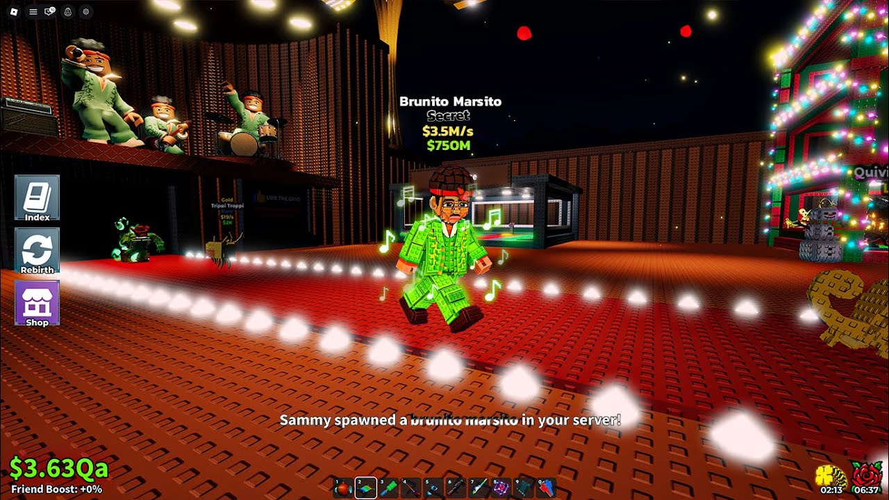 Free New Secret Brainrot all Server - i got Strawberry elephant - Steal a Brainrot