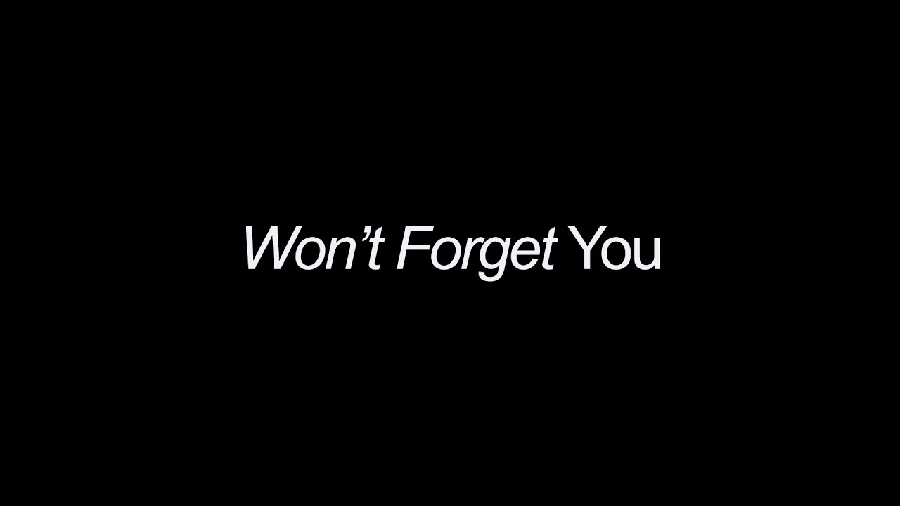 SHOUSE - Won't Forget You 🎶