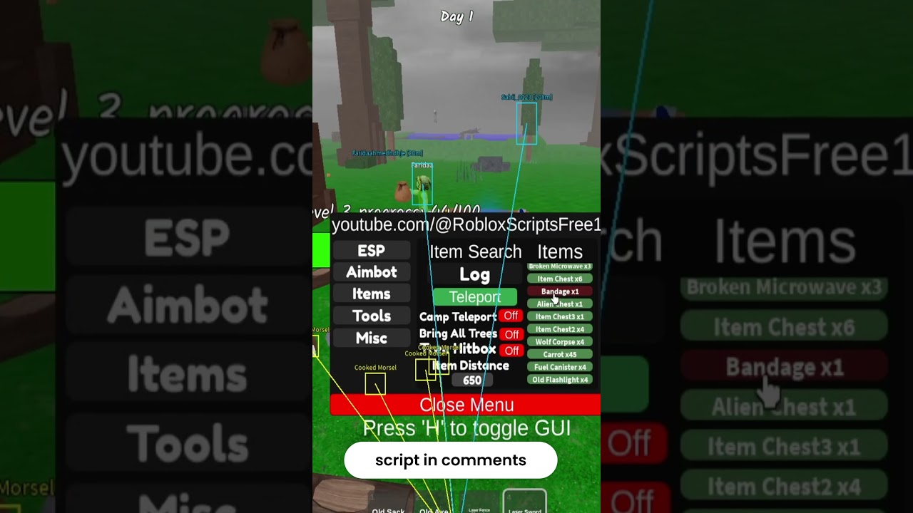 Roblox 99 Nights in the Forest Script (Mobile/PC) 🌲