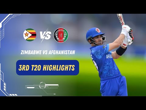 Afghanistan vs Zimbabwe 3rd T20 2025 Full Highlights | Afg vs Zim