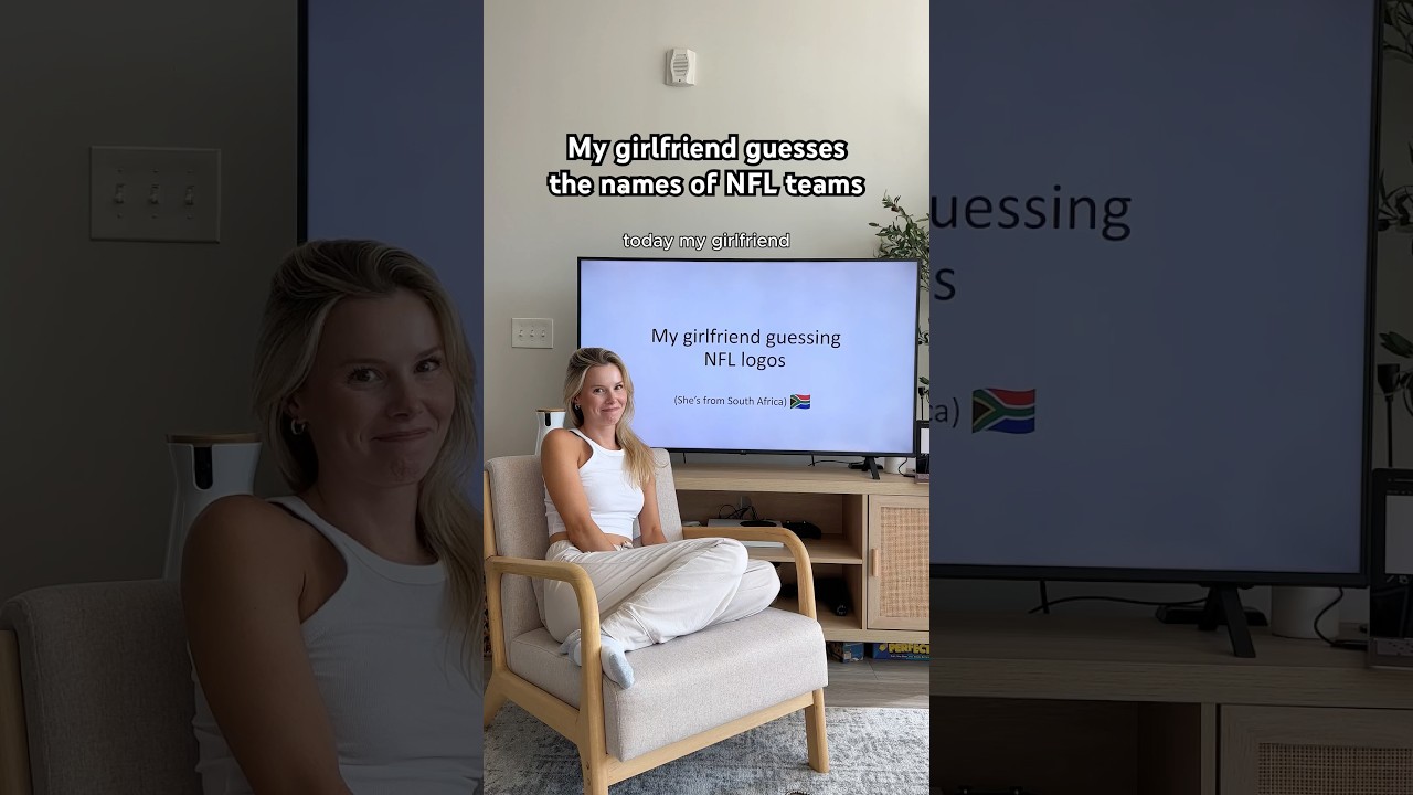 Girlfriend Tests NFL Team Knowledge 🏈