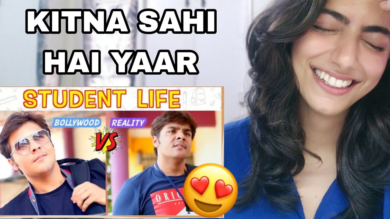 Ashish Chanchlani's Reaction to Student Life: Bollywood vs Reality