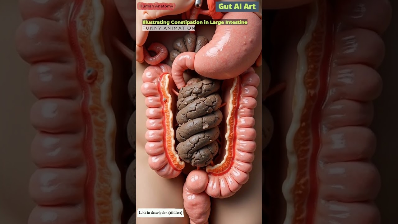 Understanding Constipation: 3D Medical Animation 🩻