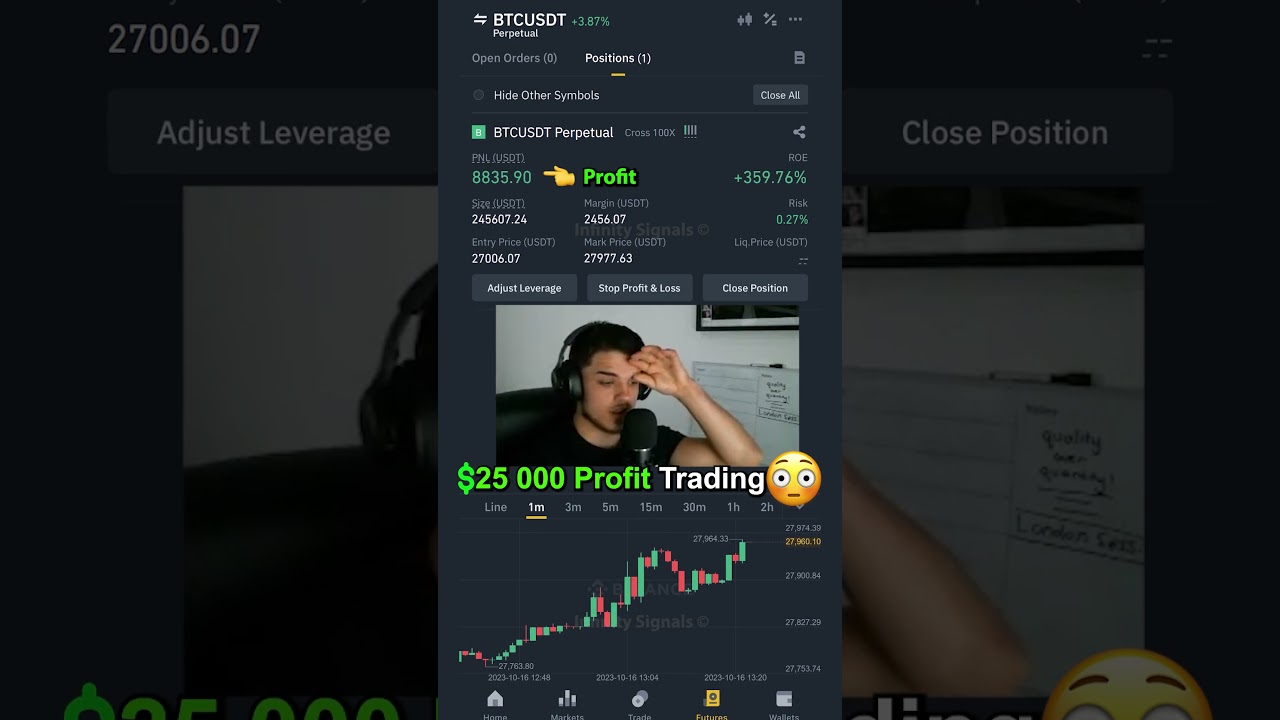 25 How I Made $25,000 Profit with Binance Crypto Futures 🚀