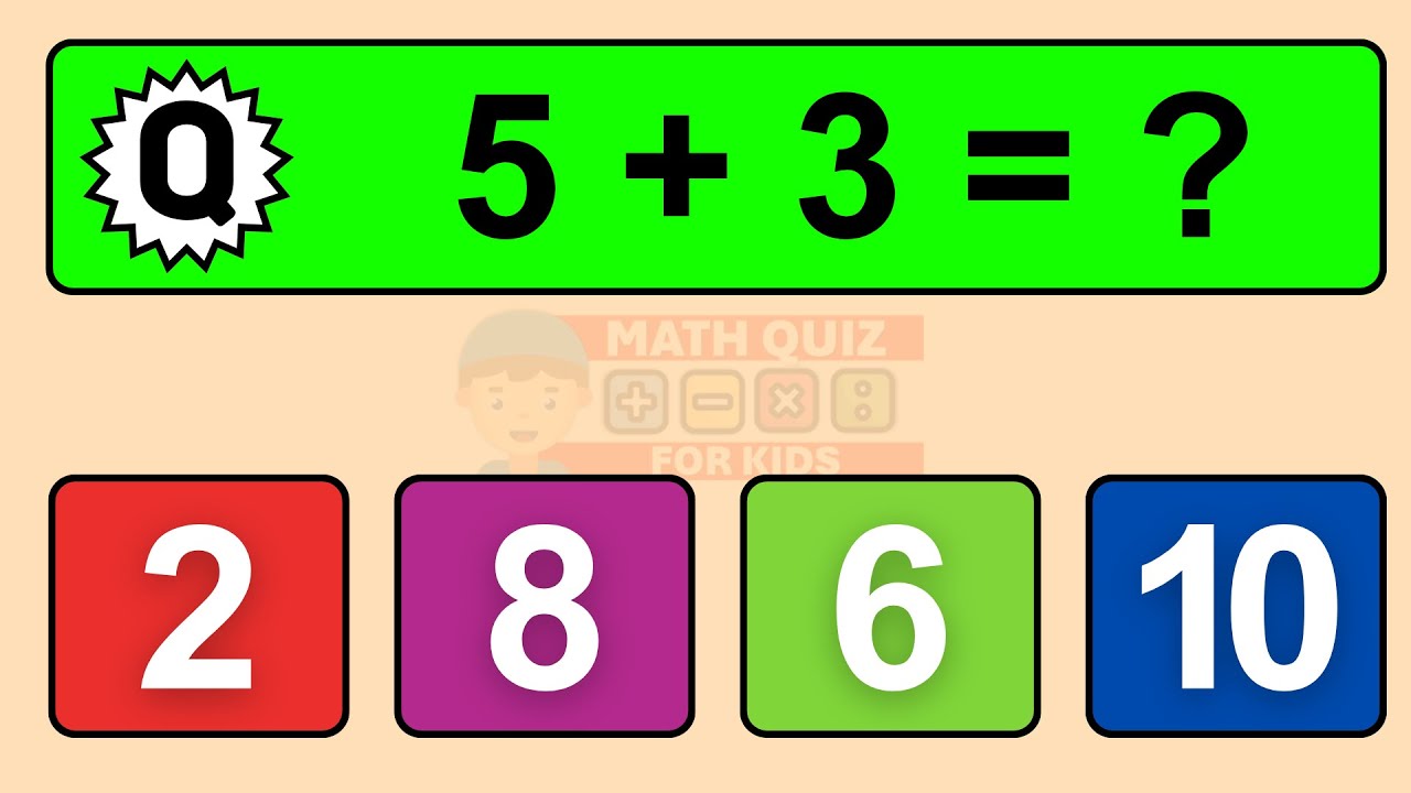 20 Fun One-Digit Addition Quizzes for Kids ๐ง