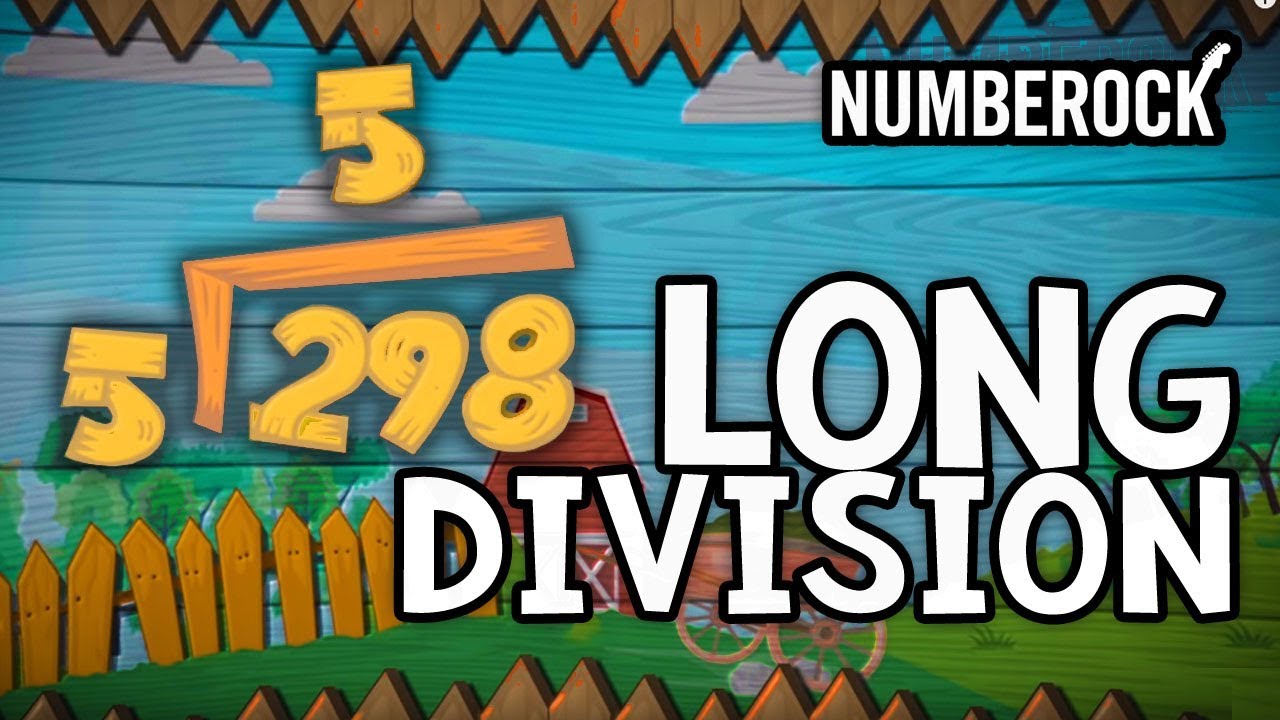 Long Division Song for 3rd & 4th Grade 🎶