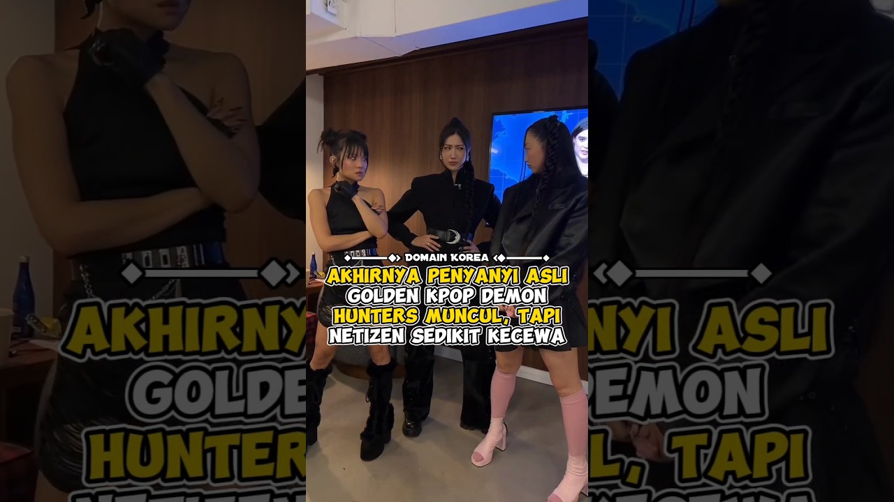 Penyanyi Asli Golden Kpop Demon Hunters Akhirnya Muncul, Netizen Sedikit Kecewa