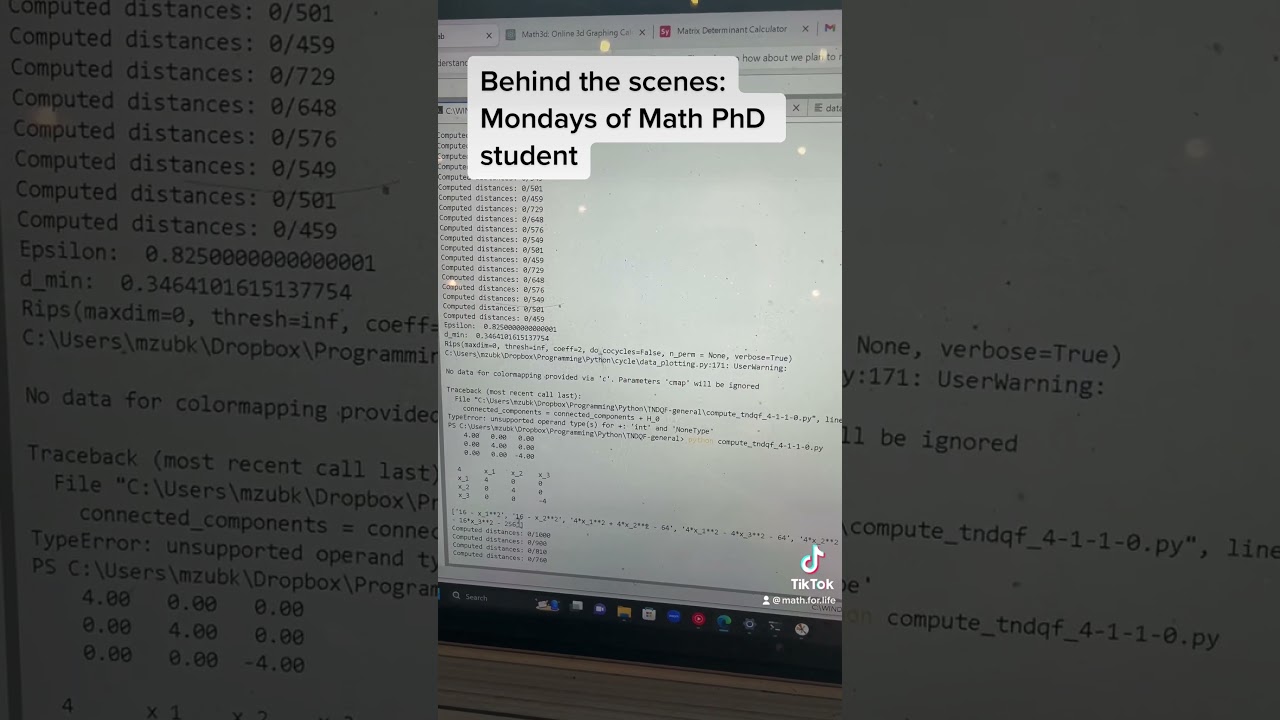 Inside the Life of a Math PhD Student: Challenges & Triumphs 🧮