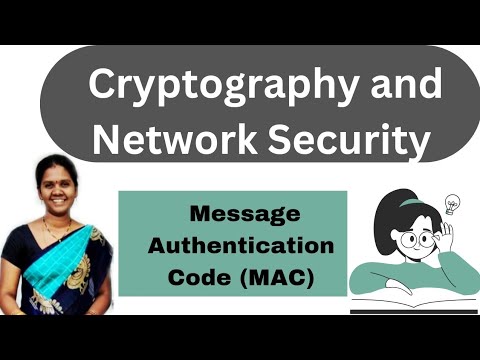 Message Authentication Code (MAC) in Cryptography Hash Function || Network Security in Telugu