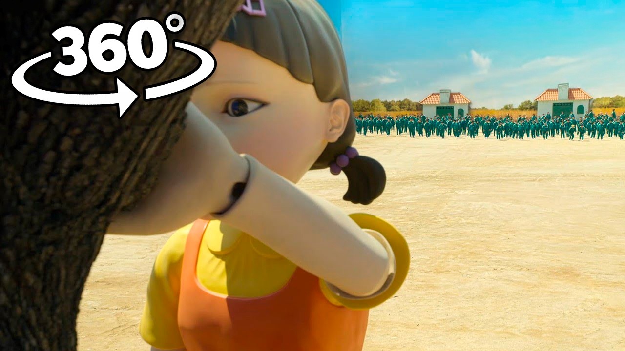 Squid Game 360° Red Light, Green Light - VR 4K