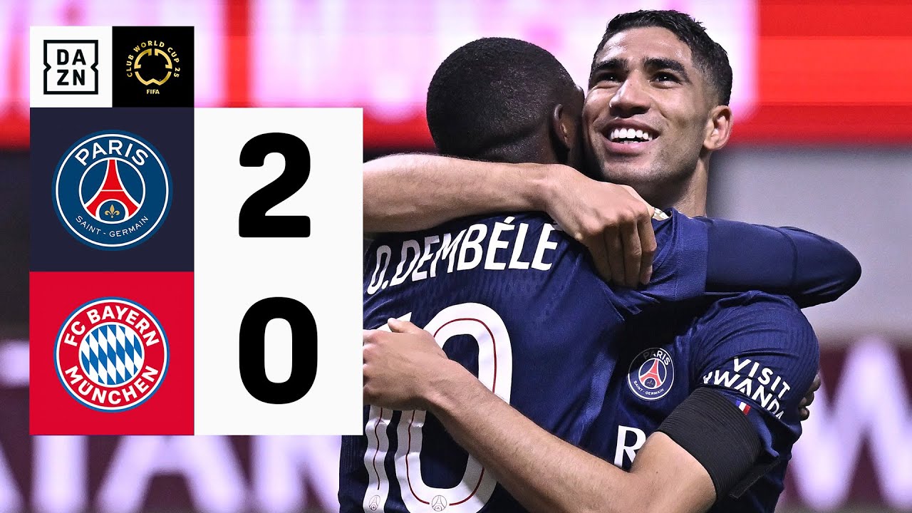 PSG Beats Bayern 2-0 to Reach Club World Cup Semifinals ⚽