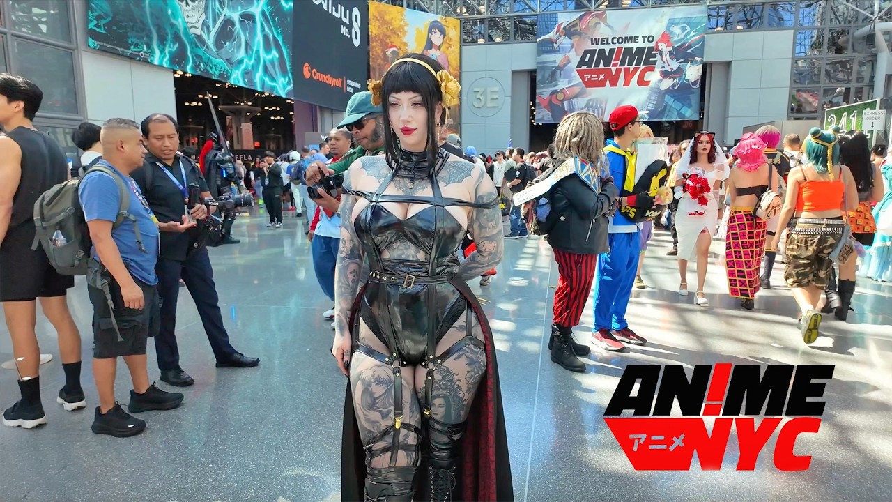 Anime NYC 2025 Day 3 4K Cosplay Walkthrough 🎭