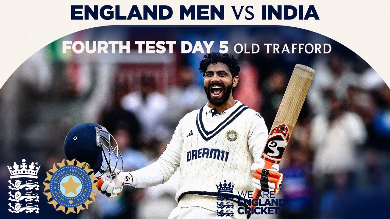 England vs India Day 5 Highlights: Gill, Jadeja & Sundar Score Big at Rothesay Test 2025 🏏