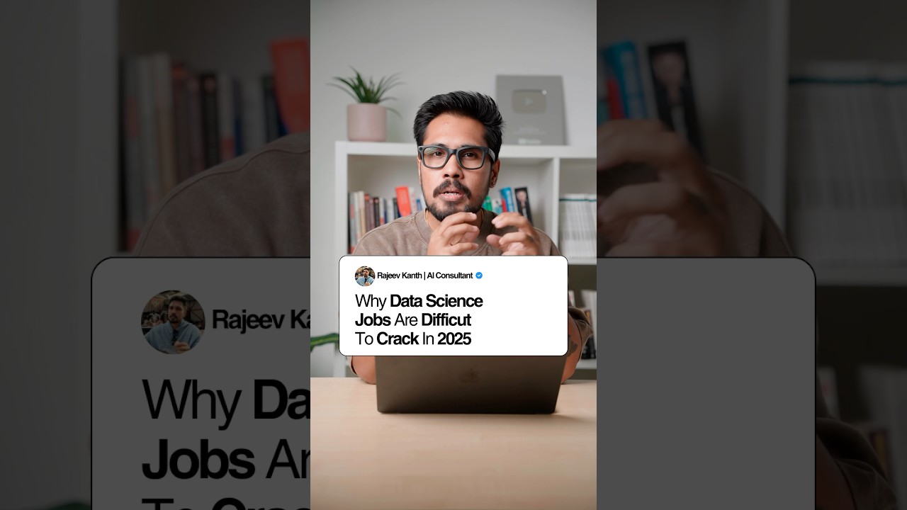 Why Data Science Jobs Are Hard to Land in 2025