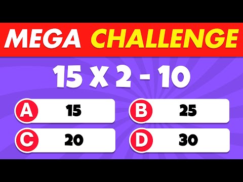 Can You Pass This Maths Quiz? ➗✖️🧠 | 150 Ultimate Math Challenge