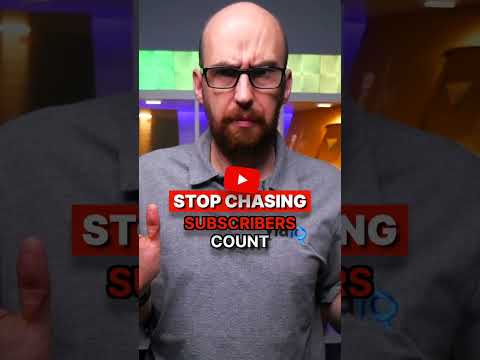 Stop Chasing YouTube Subscribers! 📈