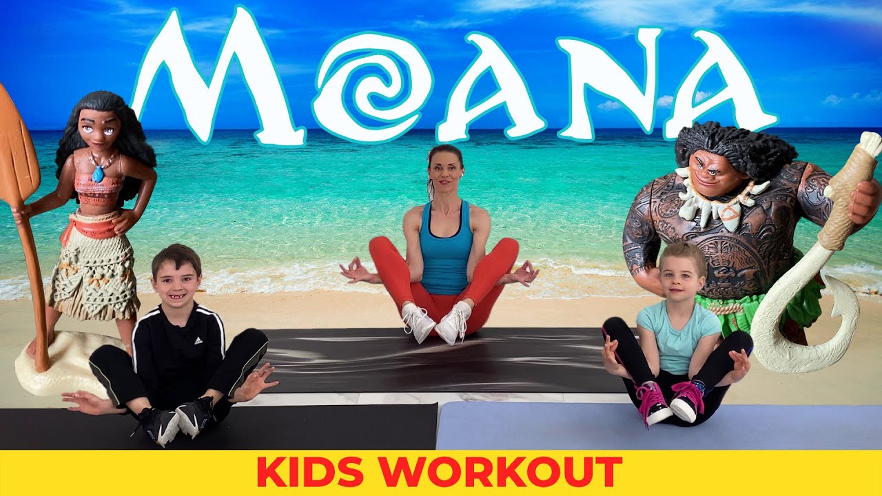 MOANA Kids Workout at Home πββοΈ