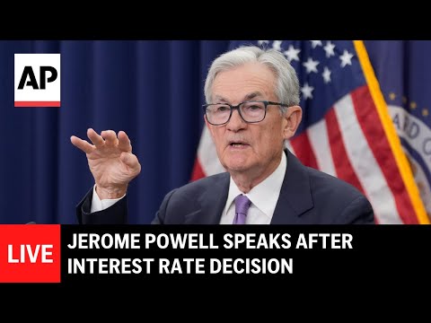 LIVE: Federal Reserve Chair Jerome Powell speaks after interest rate decision