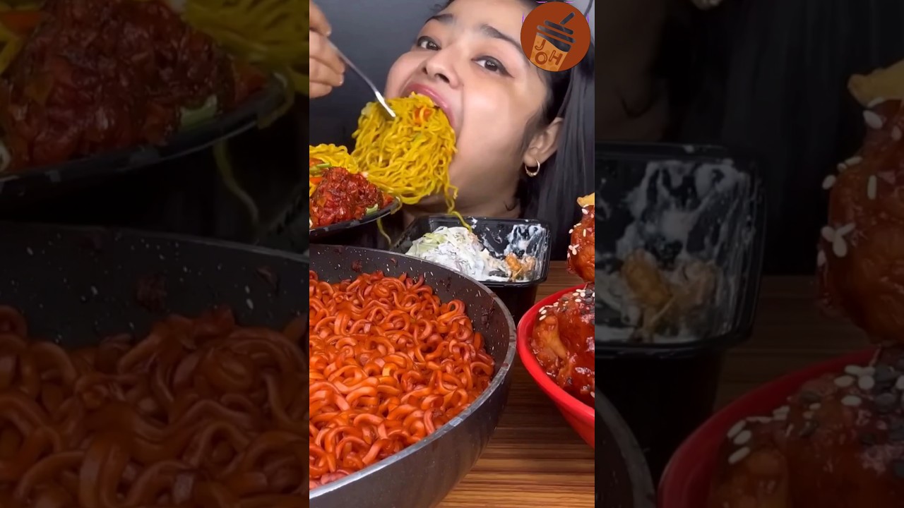 Mukbang Big Bites: Maggi Noodles 🍜