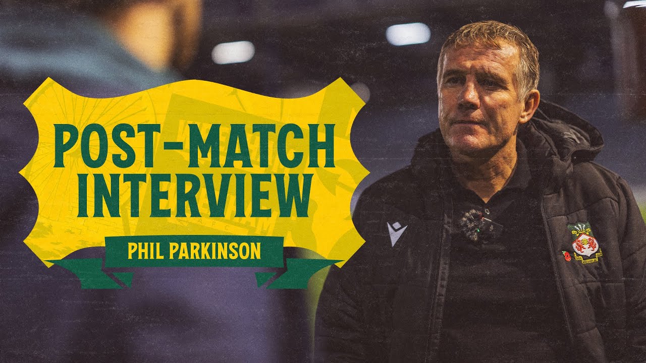 INTERVIEW | Phil Parkinson after Portsmouth