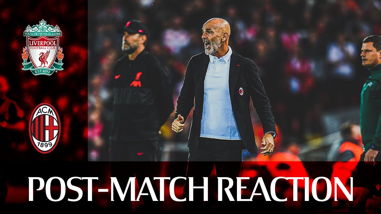 Liverpool vs Milan: Pioli, Calabria & Leão Share Post-Match Reactions ⚽