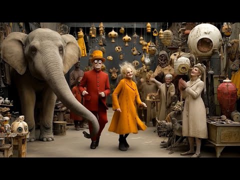 A Very Unusual Town - AI Music Video