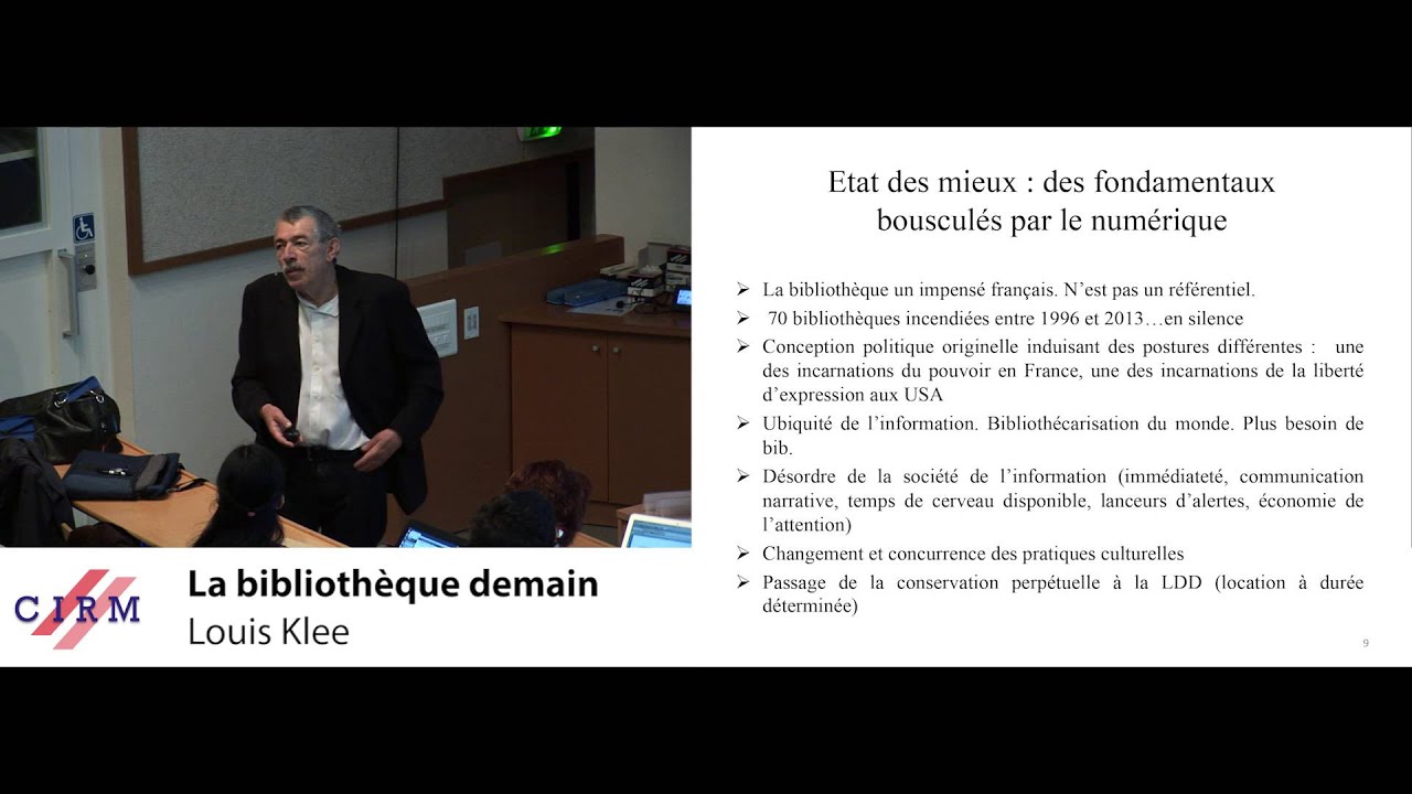 Louis Klee: La bibliothèque de demain