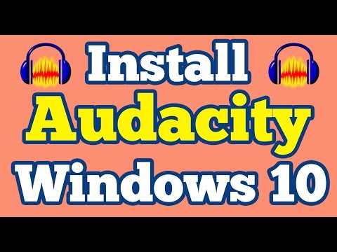 Install Audacity Audio Editing Software in Windows 10