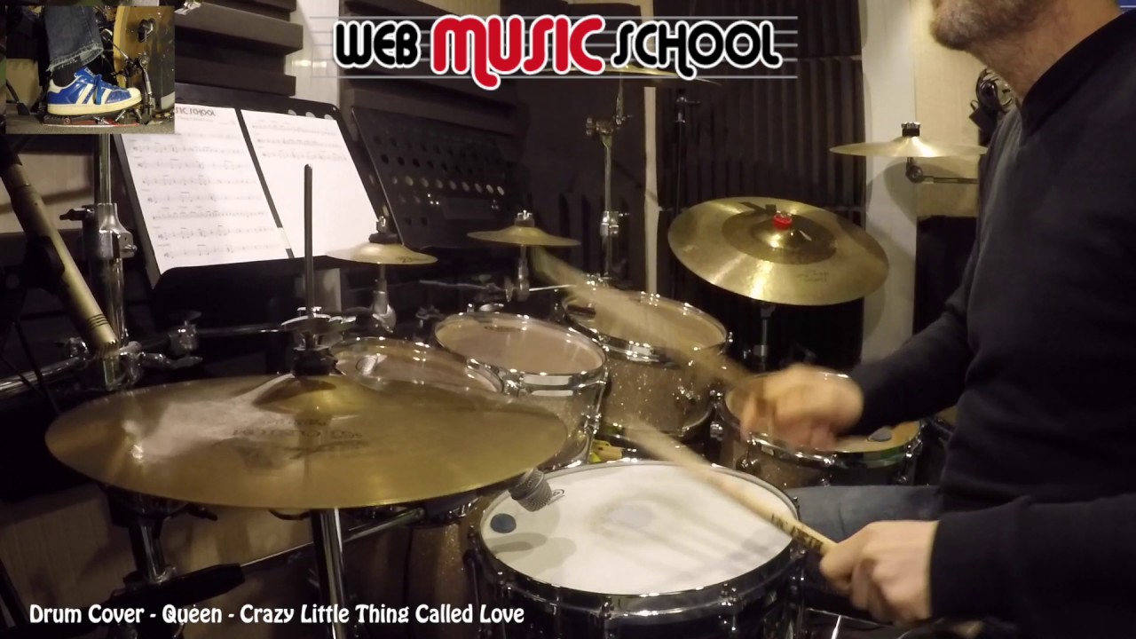 Queen's 'Crazy Little Thing Called Love' Drum Cover 🎶 | Drum Sheet & Tutorial
