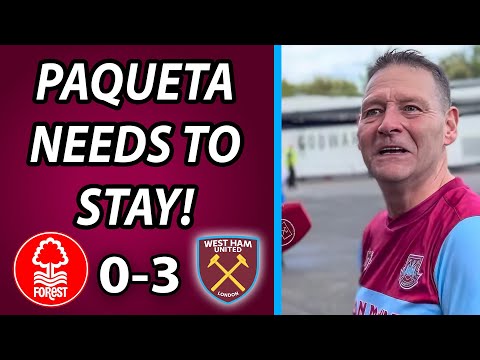 “Fernandes and Paqueta Were The Difference Today” Forest 0-3 West Ham