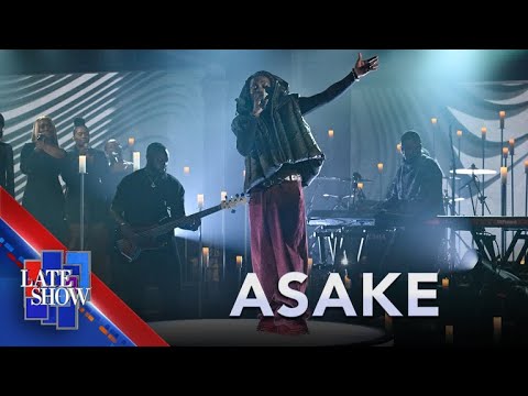 Asake Performs 'Lonely At The Top' on The Late Show 🎤