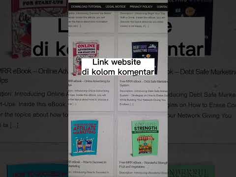 Download Buku / Ebook Gratis #shorts
