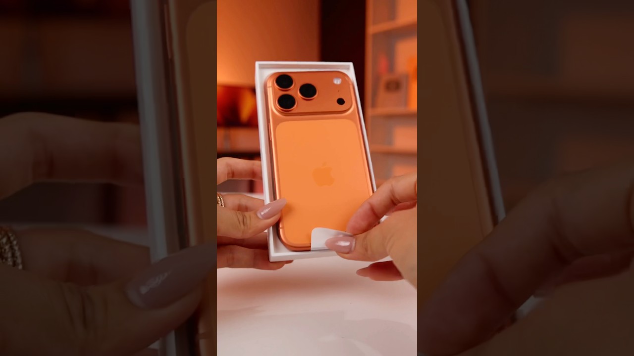 Unboxing the New iPhone 17 Pro 📱 | First Impressions & Features