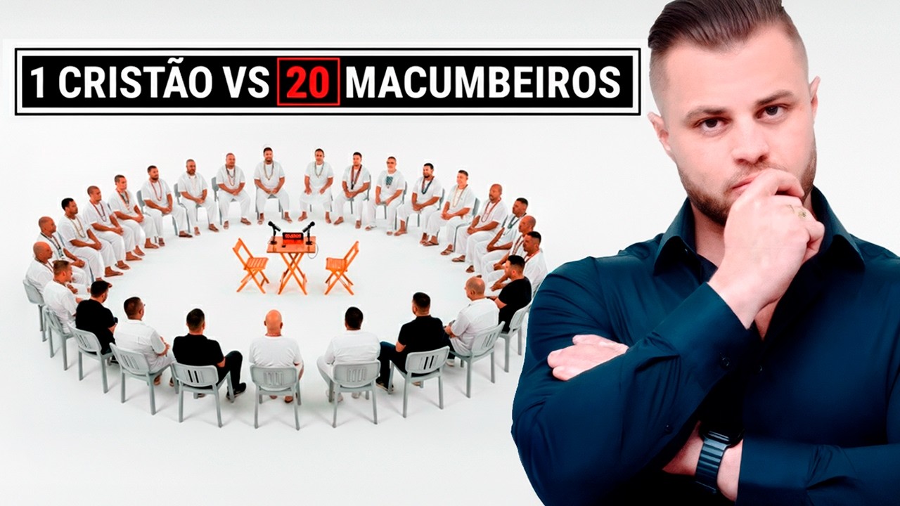 1 Cristão vs 20 Macumbeiros: Debate Espiritual ⚔️