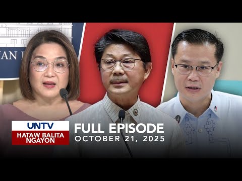 UNTV Hataw Balita: Pambansang Isyu at Update | October 21, 2025